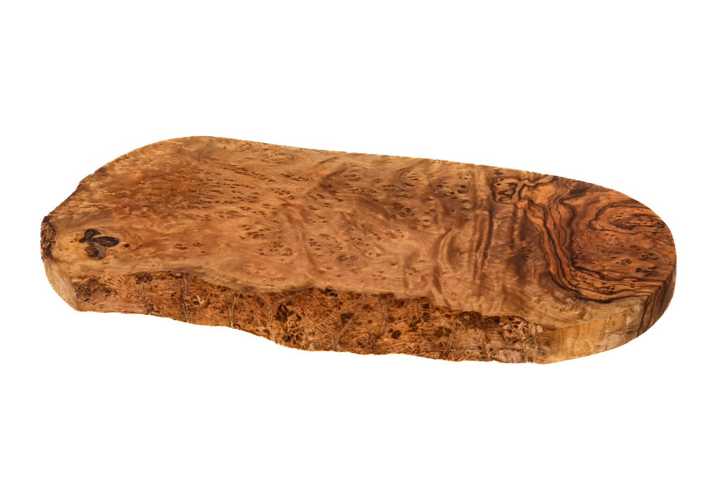 Natural rustic olive wood board