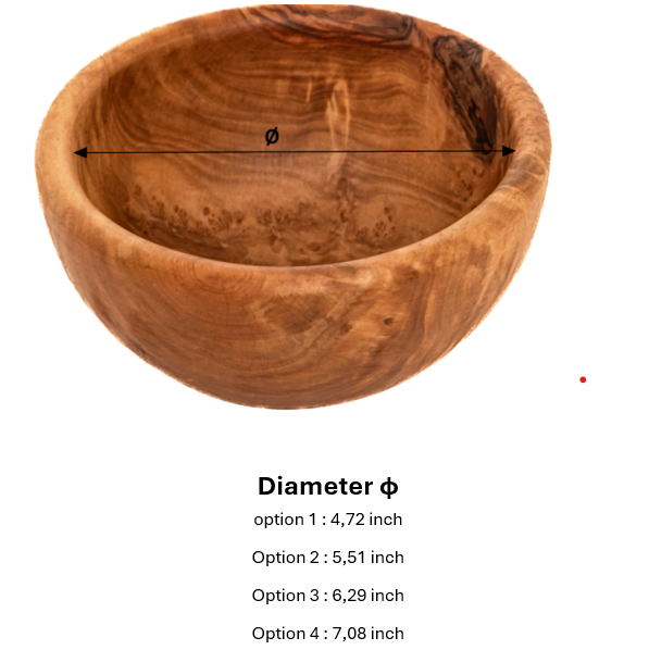 Set of 3 Wooden Bowls